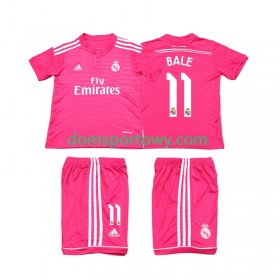 Koszulka Real Madryt Bale 11 2014 2015 Retro Dziecięcy Wyjazdowe Koszulki Piłkarskie Krótki Rękaw